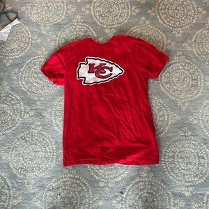 Travis Kelce Chiefs Shirt with Number/Name on back - Men’s Size M